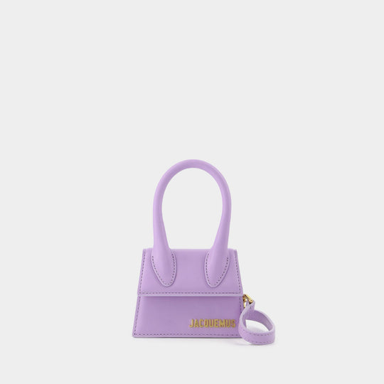 Sac Le Chiquito en Cuir Violet