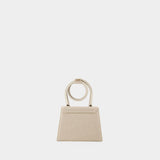 Sac Le Chiquito Noeud - Jacquemus - Cuir - Greige Clair