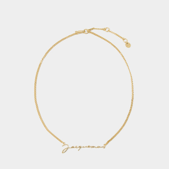 Collier La Chaine - Jacquemus - Métal - Doré