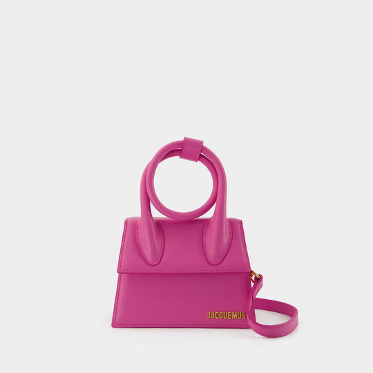Sac Le Chiquito Noeud - Jacquemus - Cuir - Rose