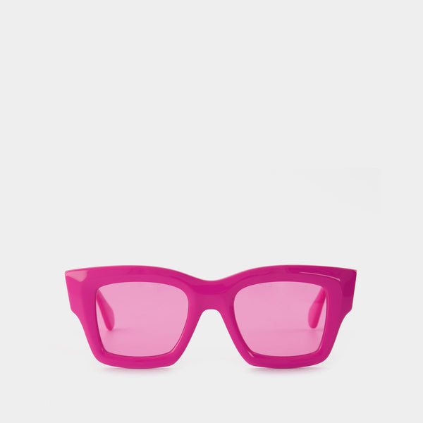 Lunettes de Soleil Baci en Acétate Rose