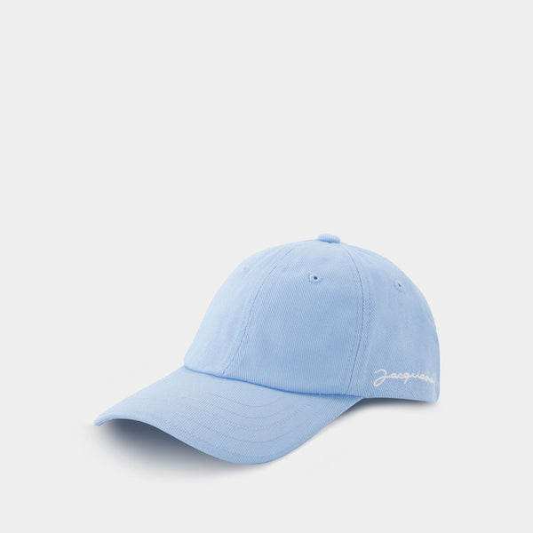 La Casquette Jacquemus en toile Bleu