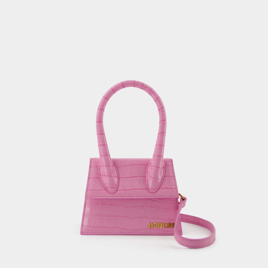 Sac Le Chiquito Moyen - Jacquemus - Cuir - Rose