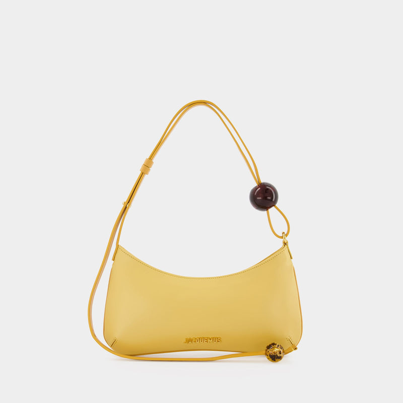 Sac Le Bisou Perle - Jacquemus - Cuir - Dusty Yellow