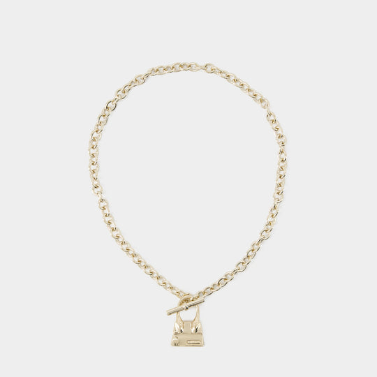Collier Chiquito Barre - Jacquemus - Métal - Doré