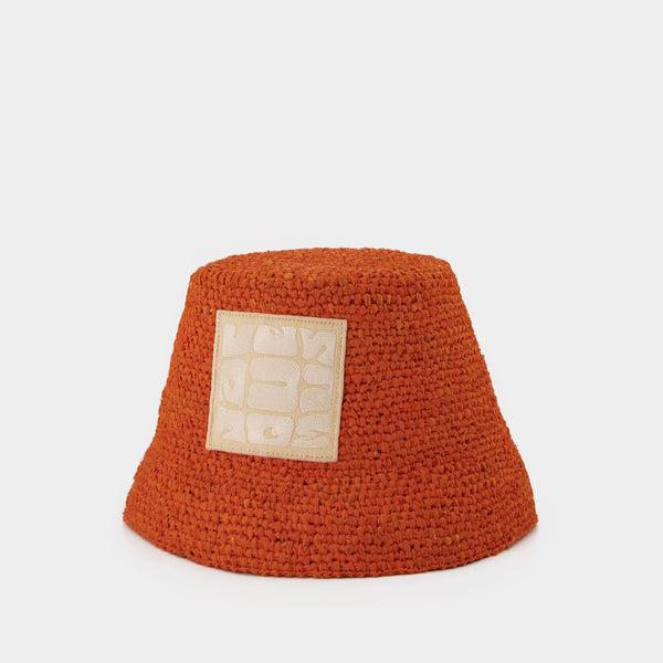 Le Bob Ficiu - Jacquemus - Raphia - Orange