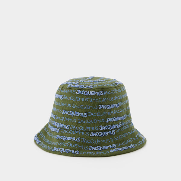 Le Bob Bordado - Jacquemus - Coton - Khaki