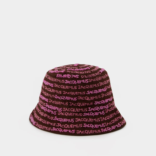 Le Bob Bordado - Jacquemus - Coton - Brown