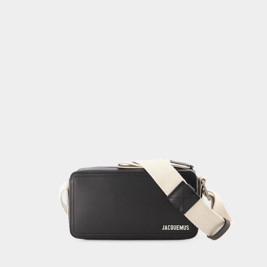 Sac Le Cuerda Horizontal - Jacquemus - Cuir - Noir
