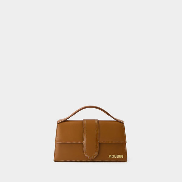 Sac Le Grand Bambino - Jacquemus - Cuir - Marron Clair 2