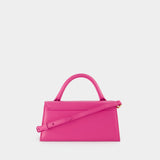 Sac Le Chiquito Long - Jacquemus - Cuir - Neon Pink