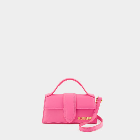 Sac Le Bambino - Jacquemus - Cuir - Rose Fluo