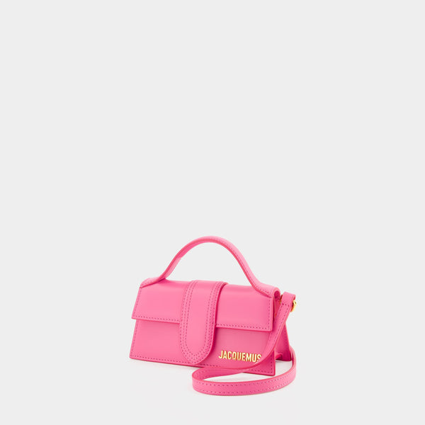 Sac Le Bambino - Jacquemus - Cuir - Rose Fluo