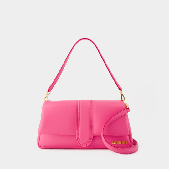 Sac Le Bambimou - Jacquemus - Cuir - Rose Fluo