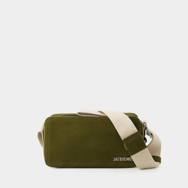 Sac Le Cuerda Horizontal - Jacquemus - Cuir - Kaki Foncé