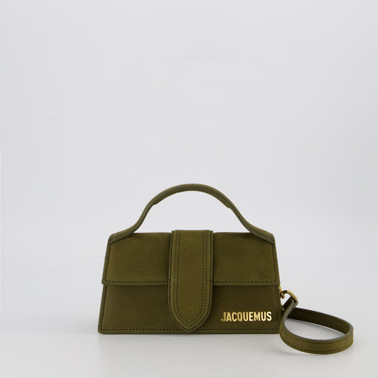 Sac Le Bambino - Jacquemus - Cuir - Kaki Foncé