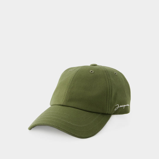 La Casquette Jacquemus - Jacquemus - Coton - Kaki