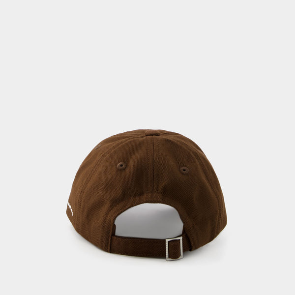 La Casquette Jacquemus - Jacquemus - Coton - Marron