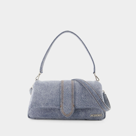 Sac Le Bambimou Denim - Jacquemus - Cuir - Bleu