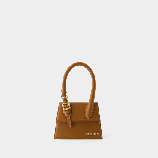 Sac Le Chiquito Moyen Boucle - Jacquemus - Cuir - Marron Clair 2