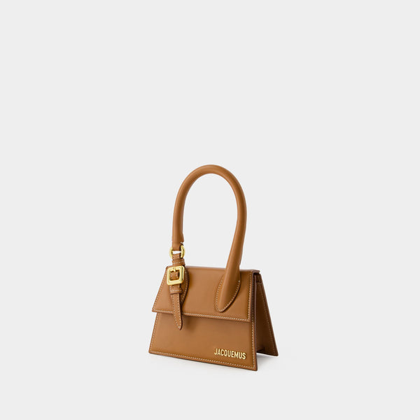 Sac Le Chiquito Moyen Boucle - Jacquemus - Cuir - Marron Clair 2