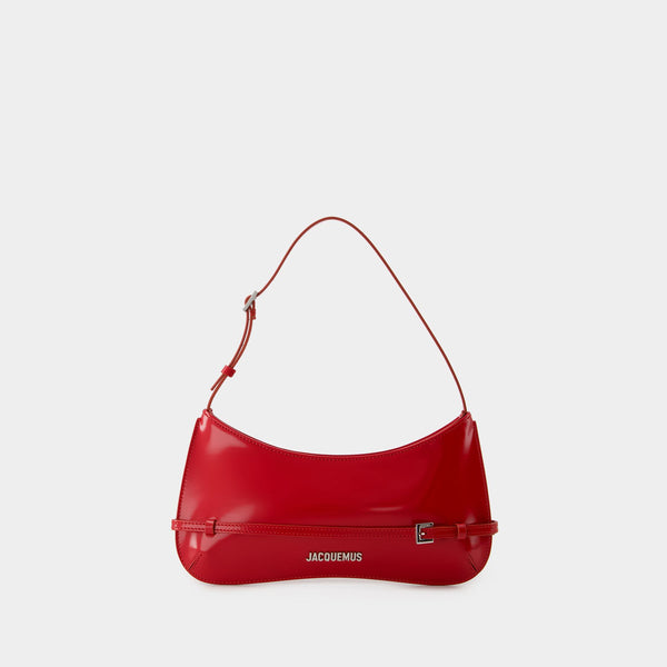 Sac Le Bisou Ceinture - Jacquemus - Cuir - Rouge