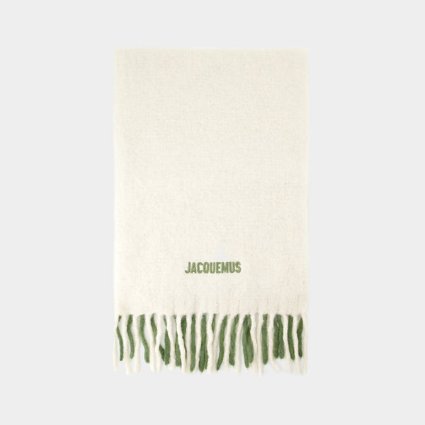 L'Echarpe Moisson - Jacquemus - Laine - Kaki