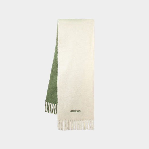L'Echarpe Moisson - Jacquemus - Laine - Kaki