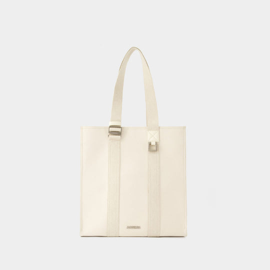 Sac Cabas Cuerda - Jacquemus - Coton - Off White