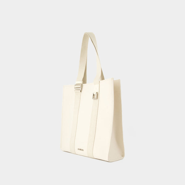 Sac Cabas Cuerda - Jacquemus - Coton - Off White