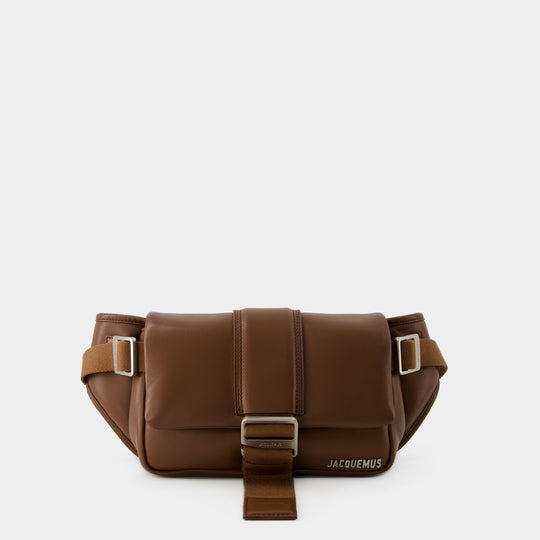 Sac Banane Bambimou - Jacquemus - Cuir - Marron