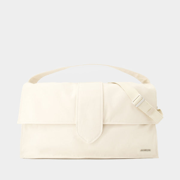 Sac Le Bambino De Voyage - Jacquemus - Cuir - Off White