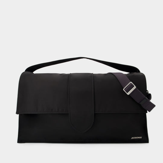 Sac Le Bambino De Voyage - Jacquemus - Cuir - Noir