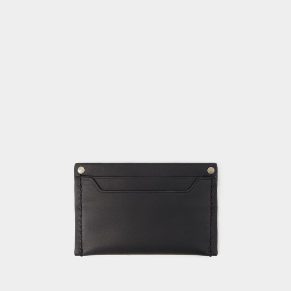 Porte Carte Meunier - Jacquemus - Cuir - Noir