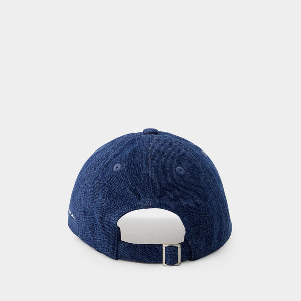 La Casquette Jacquemus - Jacquemus - Coton - Bleu