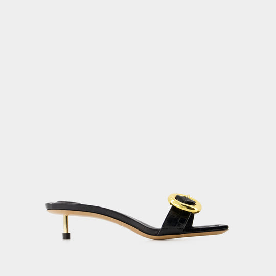Sandales Regalo B - Jacquemus - Cuir - Noir