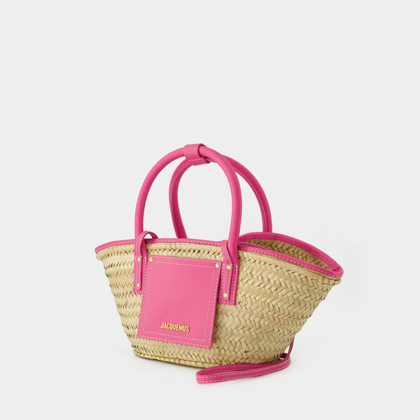 Sac Le Petit Panier Soli - Jacquemus - Rose Fluo