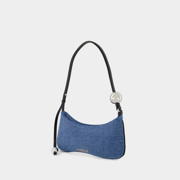 Sac Porté Épaule Le Bisou Perle - Jacquemus - Coton - Bleu