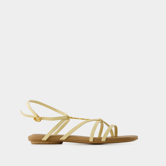 Sandales Pralu P - Jacquemus - Cuir - Ivoire
