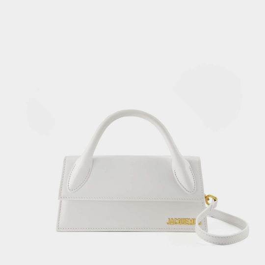 Sac Le Chiquito Long - Jacquemus - Cuir - Blanc