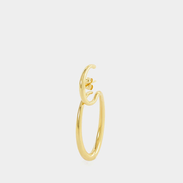 Boucles D'Oreille Bo Delta - Charlotte Chesnais - Argent/18K Plaqué Or