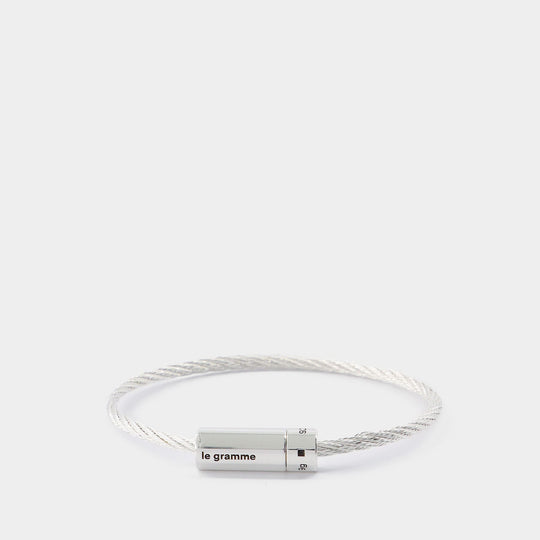 Bracelet Cable 9g en Argent