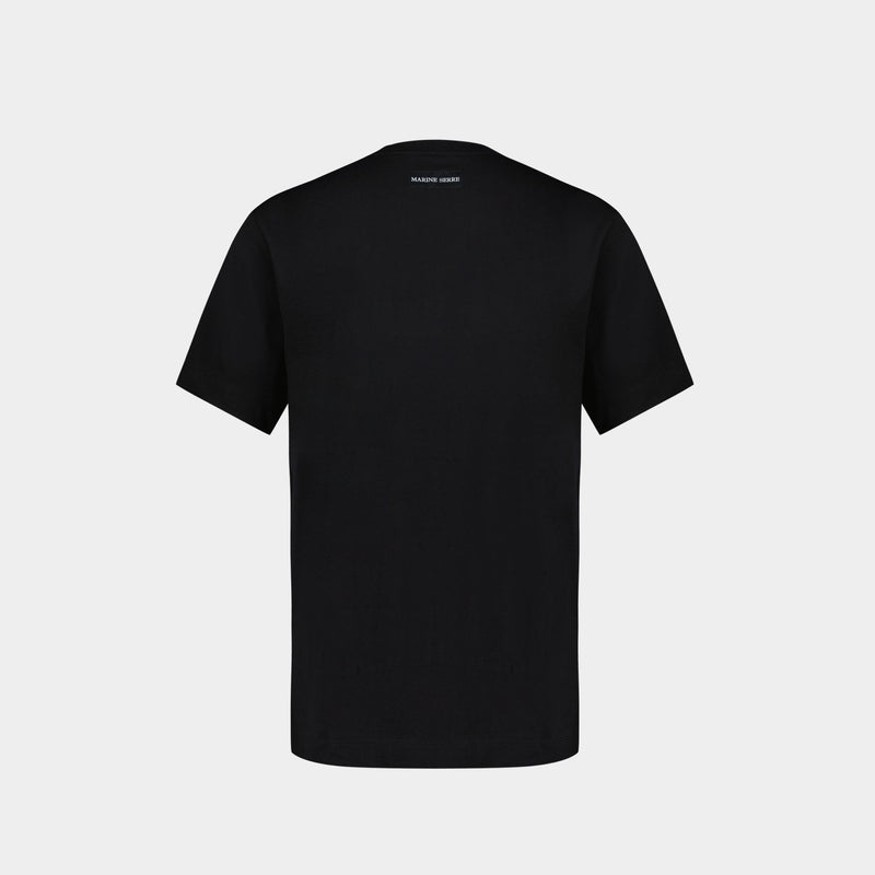 T-Shirt Moon Logo - Marine Serre - Coton - Noir