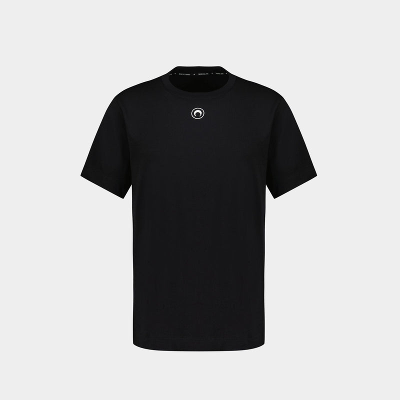 T-Shirt Moon Logo - Marine Serre - Coton - Noir
