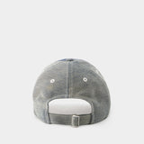 Casquette Regenerated Denim - Marine Serre - Coton - Gris