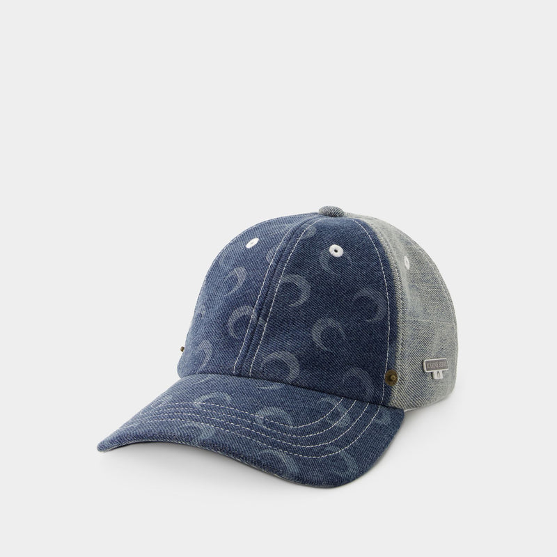 Casquette Regenerated Denim - Marine Serre - Coton - Gris