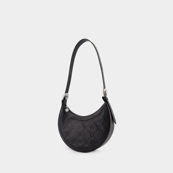 Sac À Bandoulière Moonogram Eclips - Marine Serre - Zamak - Noir