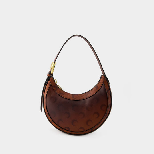 Sac Hobo Mini Eclips - Marine Serre - Cuir - Marron