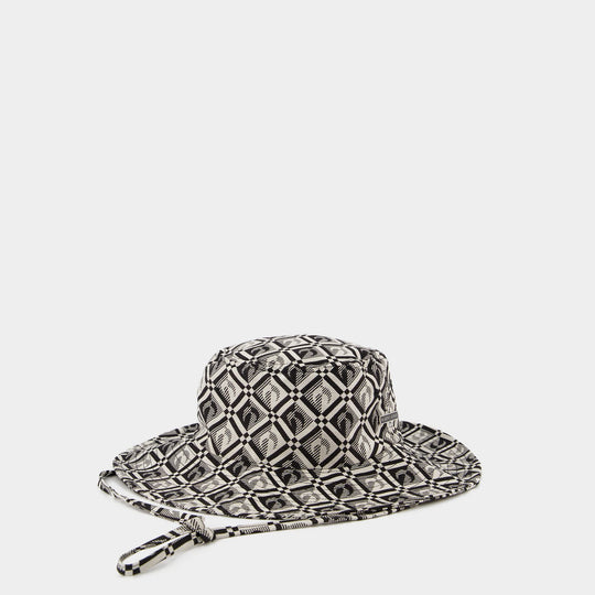 Chapeau Moon Diamant Regenerated - Marine Serre - Zamak - Noir