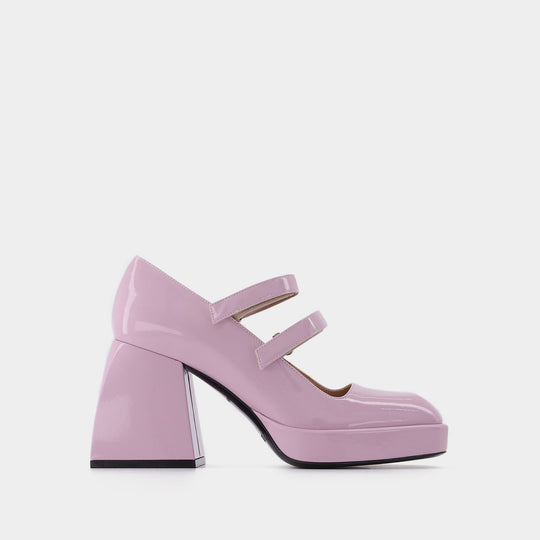 Babies Bulla 65 en Cuir Violet